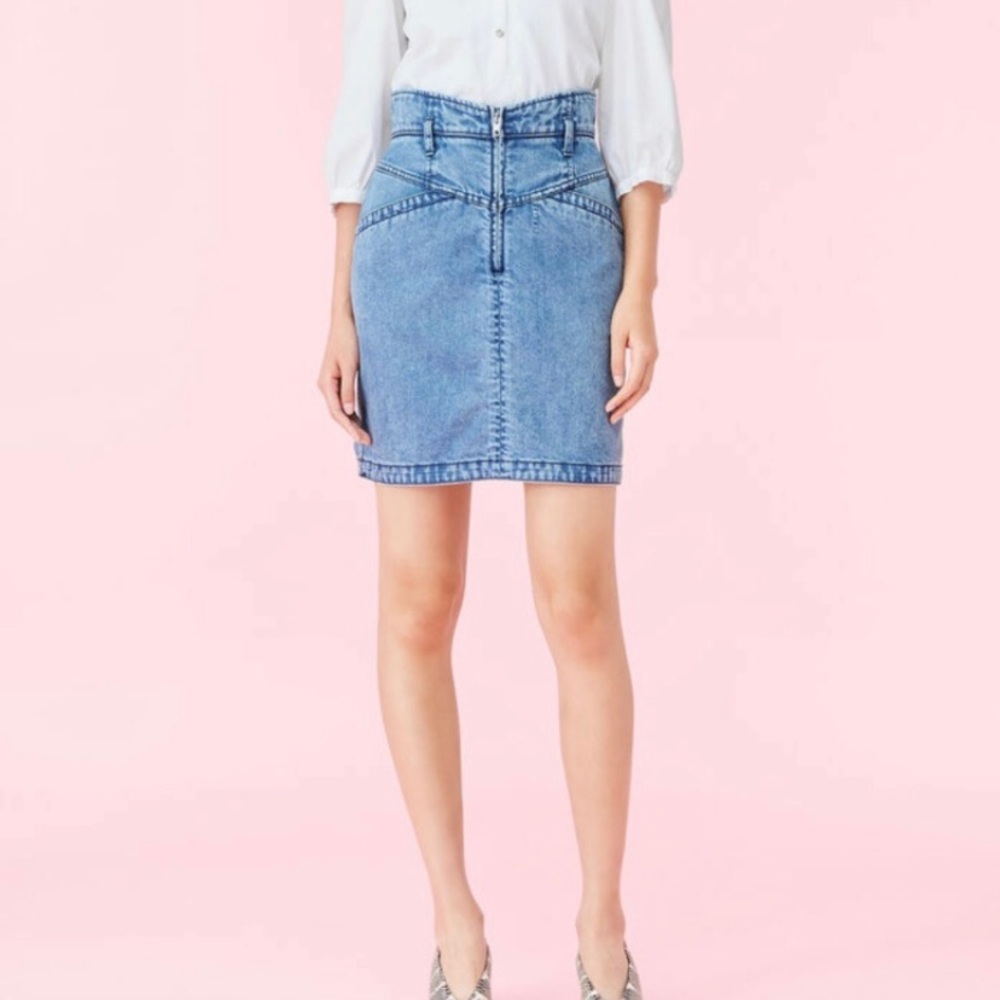 La Vie Rebecca Taylor Denim Skirt, size 26